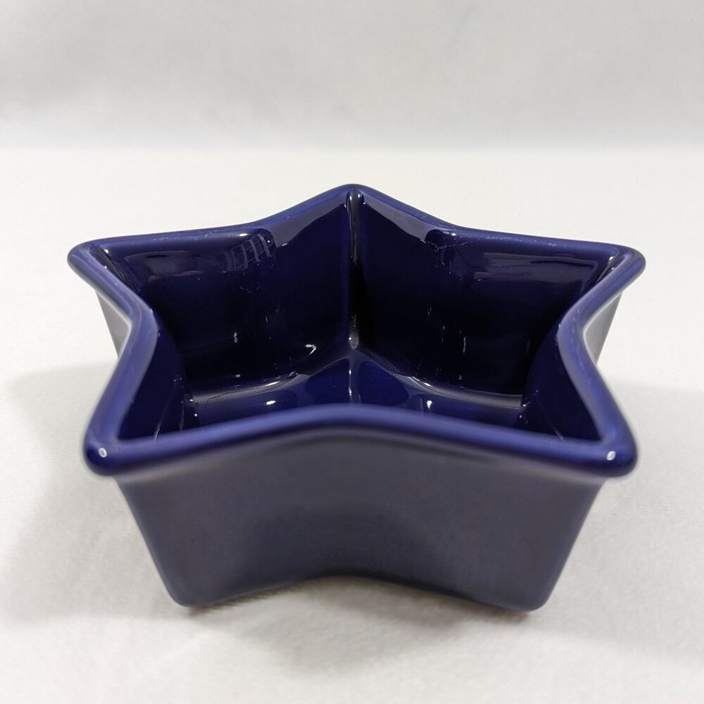 Chantal Navy Blue Star Shape Bakeware 1 Cup 93-ST12 Bake Freeze Microwave